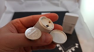 Mi motion sensor Battery change CR2450 replacement [upl. by Tremml872]