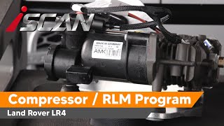 Land Rover LR4 Compressor Replacing Tips amp Ride Level Module RLM Programming [upl. by Serene103]