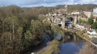 Knaresborough  River views  viaduct and Castle [upl. by Most]