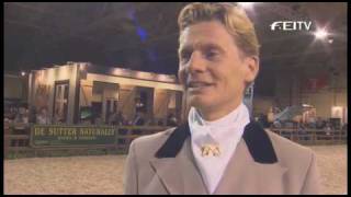 FEI World Cup Dressage Final 2010  sHertogenbosch  Interview with Winner Edward Gal [upl. by Ljoka]