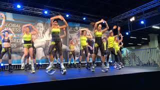 Kangoo Dance Master Class Oxana Moshescu FIBO 2018 [upl. by Edgerton259]