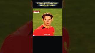 Cristianoronaldo first goal Manchester united football shorts ytshorts youtubeshorts ronaldo [upl. by Ayouqat408]