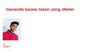 How to generatecreate API bearer token using JMeter [upl. by Diane-Marie]