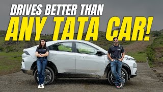 Tata Curvvev First Drive Review  Exterior Interior Design Performance [upl. by Pauline]