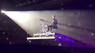 Panic At the Disco  Drum SoloMIss Jackson Backflip Live  Toronto ON 2018 [upl. by Otreblasiul]