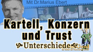 Kartell Konzern und Trust  Unterschiede [upl. by Corrina]