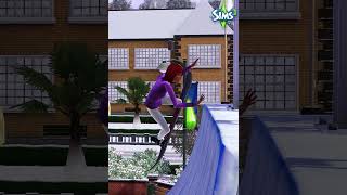 Snowboard Fail  Sims 1 vs Sims 3 vs Sims 4 [upl. by Kelsi]