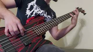 Dying Fetus  Schematics  Bass Cover [upl. by Ellevehc]