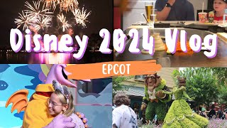 DISNEY 2024 VLOG Day 9 EPCOT [upl. by Ennaesor]