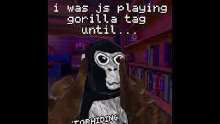 i was js playing gorilla tag untilgorillatag vr [upl. by Rehpotsrhc719]