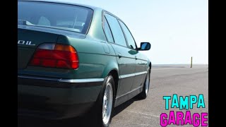 1998 BMW 740iL Walkaround  Cold Start  Hard acceleration  Interior driving  Exterior Driving [upl. by Enaud]