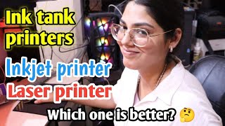 Which printer you should buy   konsa printer lena chahiye  inkjet inktank or laser printer 2024 [upl. by Longwood]