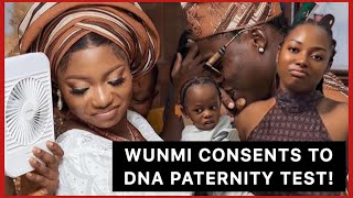 MOHBAD Wunmi agrees to do DNA test to determine the paternity of their son [upl. by Hsenid345]