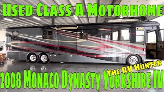 2008 Monaco Dynasty Yorkshire IV  Beautiful ClassA Motorhome for sale [upl. by Richmal621]