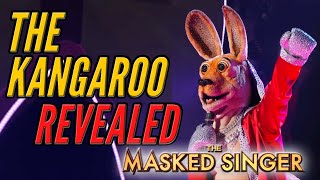 Kangaroo Revealed  The Masked Singer MaskedSingerFOX [upl. by Renrut]