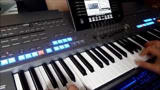 Yamaha TYROS 5 new VIDEO STYLE TEST 1  1968Blues [upl. by Mayfield]