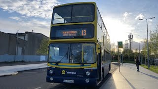 Rare Dublin Bus  ALX400 Volvo B7TL  AX619 06D30619  13 to Harristown [upl. by Ahc]