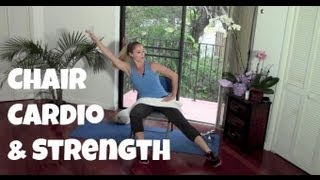 40Minute Seated Chair Cardio and Strength Workout [upl. by Hamner569]