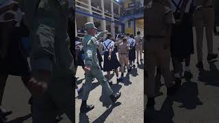 Titchfield High School Cadet Unit March On [upl. by Severn]