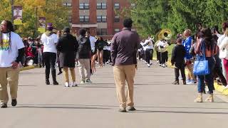 Wilberforce Marching Band  CSU parade 2022 [upl. by Nauqyaj]