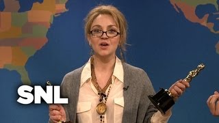 Weekend Update Meryl Streep on the Golden Globes  SNL [upl. by Eartnoed637]