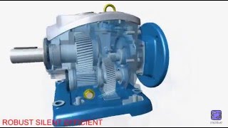 Helical Helical gear box Helical Gear reduction box made by ROTOMOTIVE [upl. by Song]