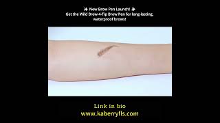 New Release Wild Brow 4Tip Brow Pen for Perfect Brows Every Day [upl. by Lorianne]