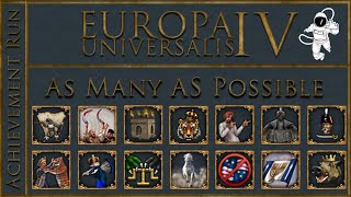 EU4 100 Completion  Native Achievement Runs [upl. by Eliga]