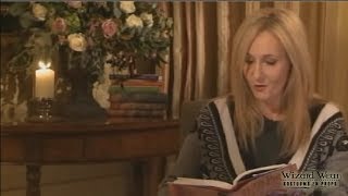 JK Rowling Reading One Of Her Favourite Harry Potter Passages [upl. by Adamis]