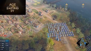 Age of Empires 4  BLOCKADE AT LUMEN SHAN  Gameplay Walkthrough CAMPAIGN ULTRA GRAPHICS [upl. by Etsyrk]