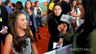 Mackenzie Ziegler Gets Glammed for the 2016 Kids Choice Awards [upl. by Eekaz]