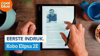 Kobo Elipsa 2E ereader  Eerste indruk [upl. by Vine]