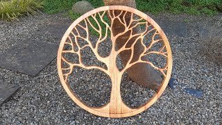 tree of life 21quotscroll saw project [upl. by Somerset]