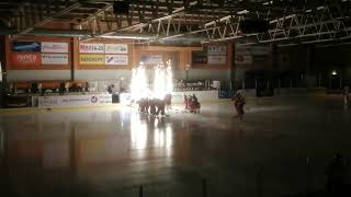 Kristinehamns Hockey Team  Charlottenbergs HC Eld intro mickezse [upl. by Kcirnek]