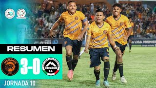 Resumen  Jaguares de Chiapas 30 Montañeses FC  Liga Premier FMF  Jornada 10  AD [upl. by Mccallion537]