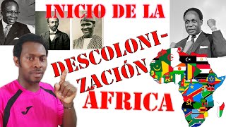 PROCESO DE DESCOLONIZACIÓN EN AFRICA [upl. by Aicilic554]