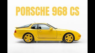 Collection Porsche 968 Club Sport [upl. by Narag328]