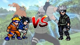 Naruto And Sasuke VS Kakashi [upl. by Natalina994]