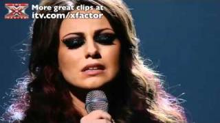 Cher Lloyd sings Stay  The X Factor Live show 4  itvcomxfactor [upl. by Kcired379]