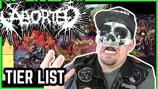 ABORTED Albums RANKED Best To Worst As We Await Vault Of Horrors [upl. by Yasu]