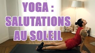 Postures de yoga Salutation au soleil avec un prof [upl. by Isidore]