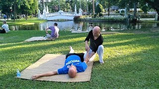 Yoga Stretch massage [upl. by Oyek610]