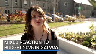 Mixed reaction to Budget 2025 in Galway [upl. by Curr]