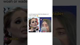 Best memes on the internet part 122 🤣 Adele vs Billie Eilish shorts celebrity funny fyp memes [upl. by Koah]