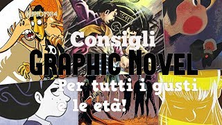 Consigli GRAPHIC NOVEL scontate per tutti i gusti e tutte le età  Kirio1984 [upl. by Abocaj774]