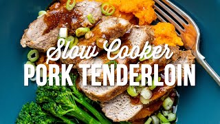 Slow Cooker Pork Tenderloin [upl. by Eenimod]