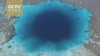 Exclusive Video Dive into the world’s deepest blue hole in the South China Sea [upl. by Assilrac]