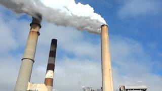 smokestacks at Manatee Viewing Center [upl. by Orgel]