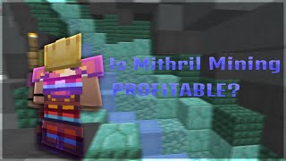 Is Mithril Mining Still A Money Making Method Hypixel Skyblock [upl. by Htebirol311]