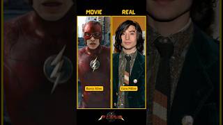 The Flash Movie vs Real Cast with Name TheFlash Flash Shorts Cast [upl. by Ittap171]